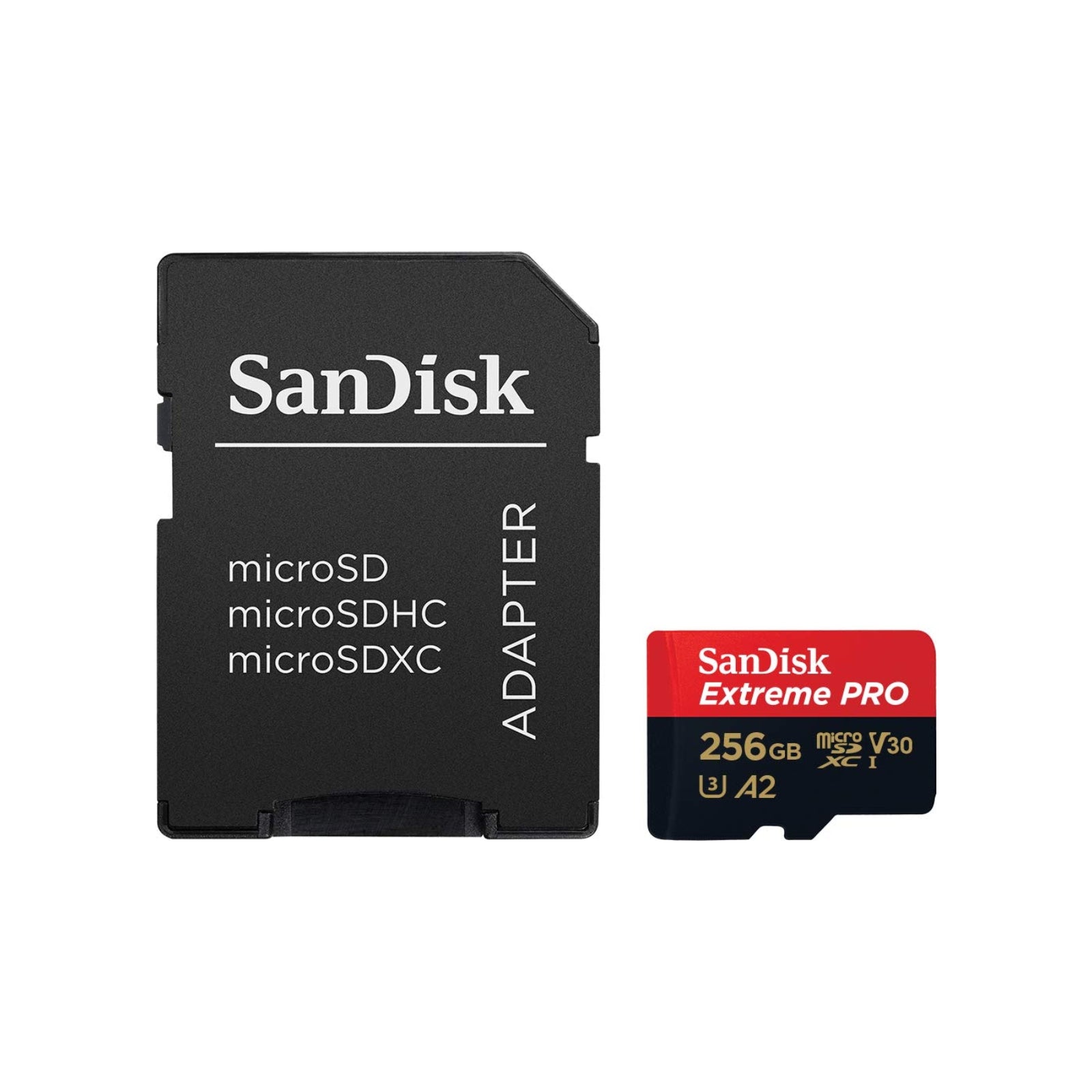 SanDisk Extreme Pro 256GB Micro SD Card 170MB/S Camera GoPro Mobile 4K UHD
