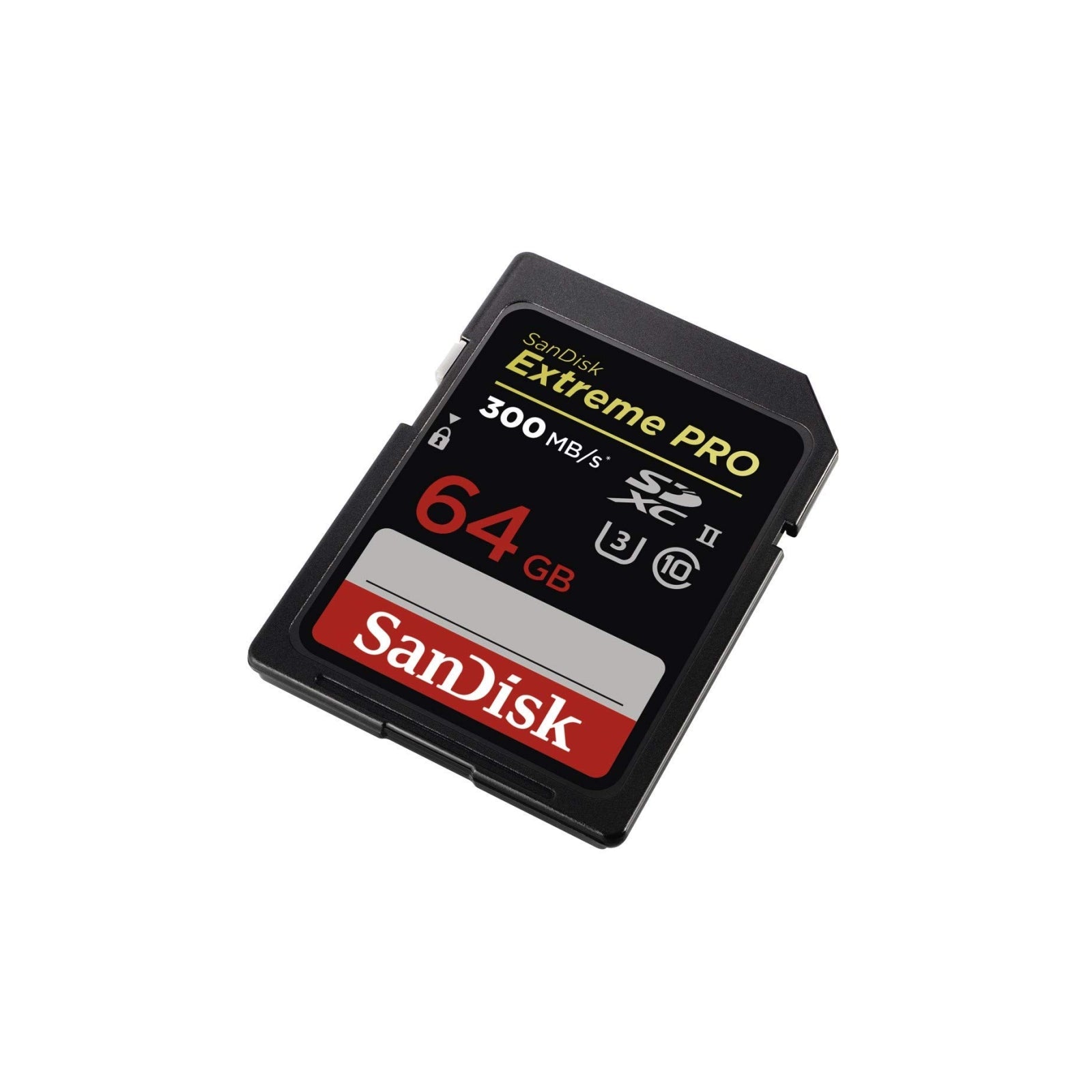 SanDisk Extreme Pro 64GB SDHC U3 300MB/S SD Camera Memory TF Card DSLR 4K Video