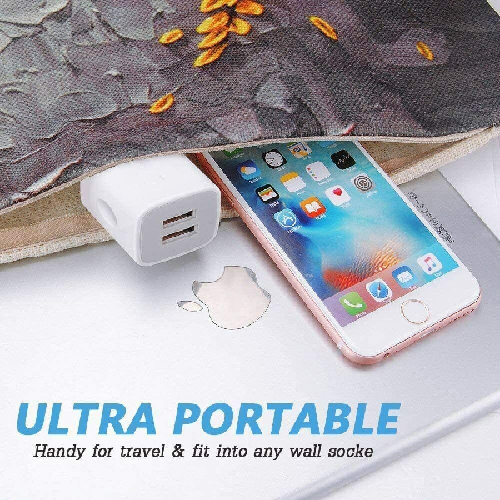 Universal Travel Dual USB AC Wall Home Fast Charger Power Adapter AU Plug 5V 5A