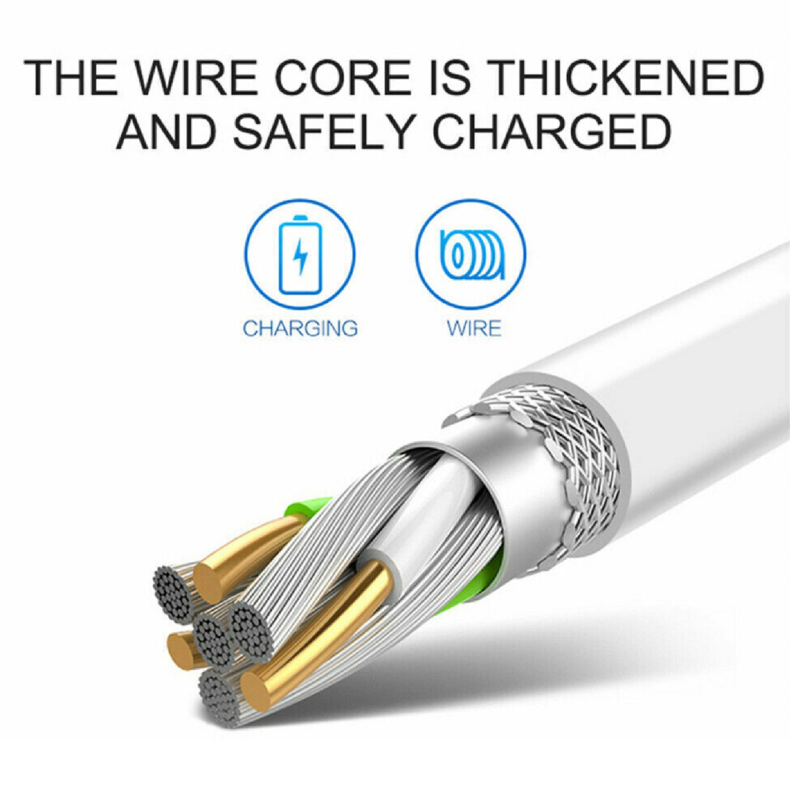 2 In 1 Magnetic Charger Fast Charging Cable For Apple IPhone IWatch 8 7 6 5 SE