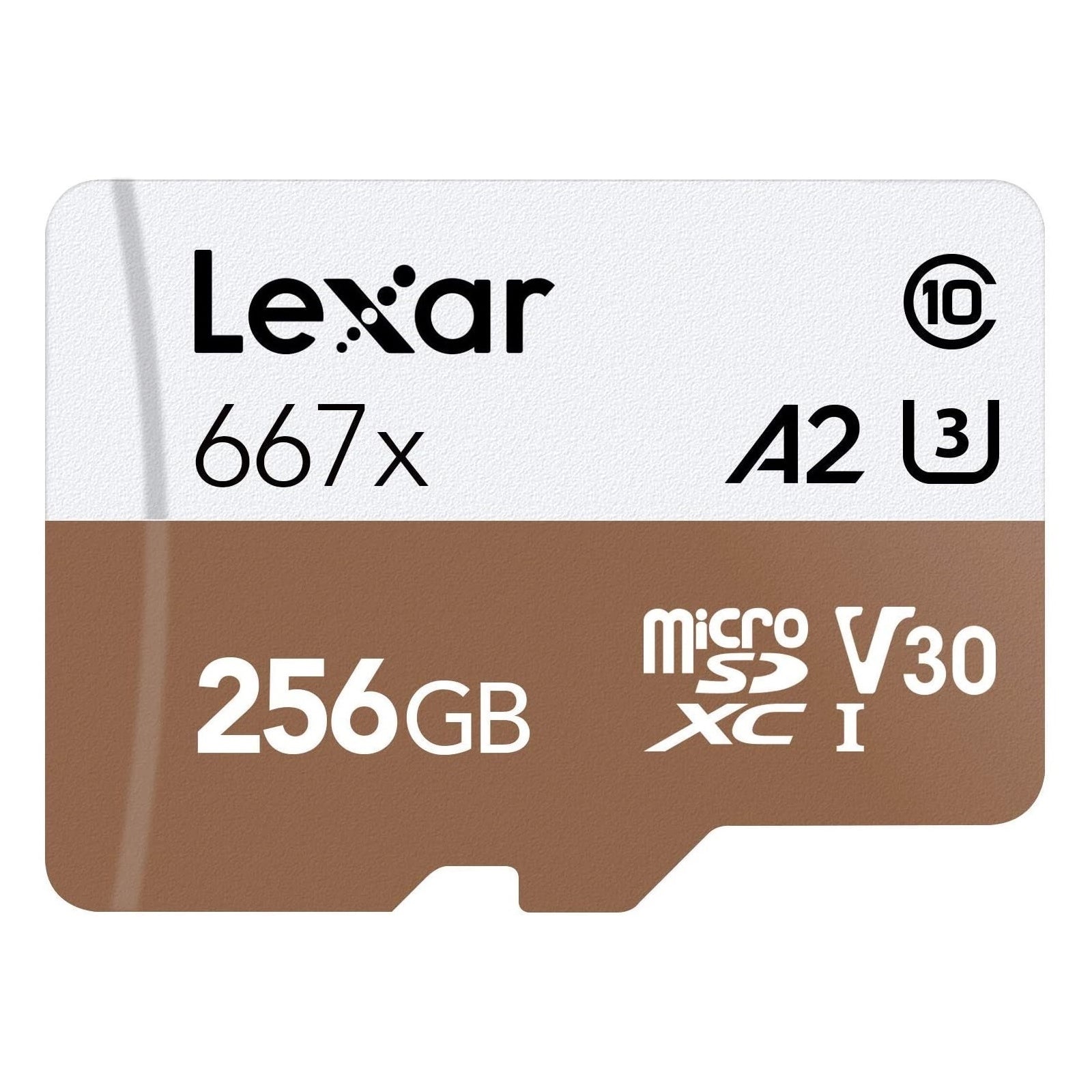 Lexar Professional 256GB Micro SD Card SDXC 100MB/S Phone Memory TF Card 4K HD