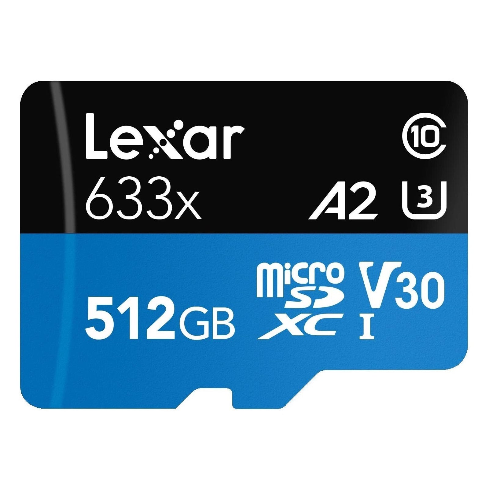 Lexar High Performance 512GB Micro SD Card SDXC 100MB/S Mobile Camera 4K Video