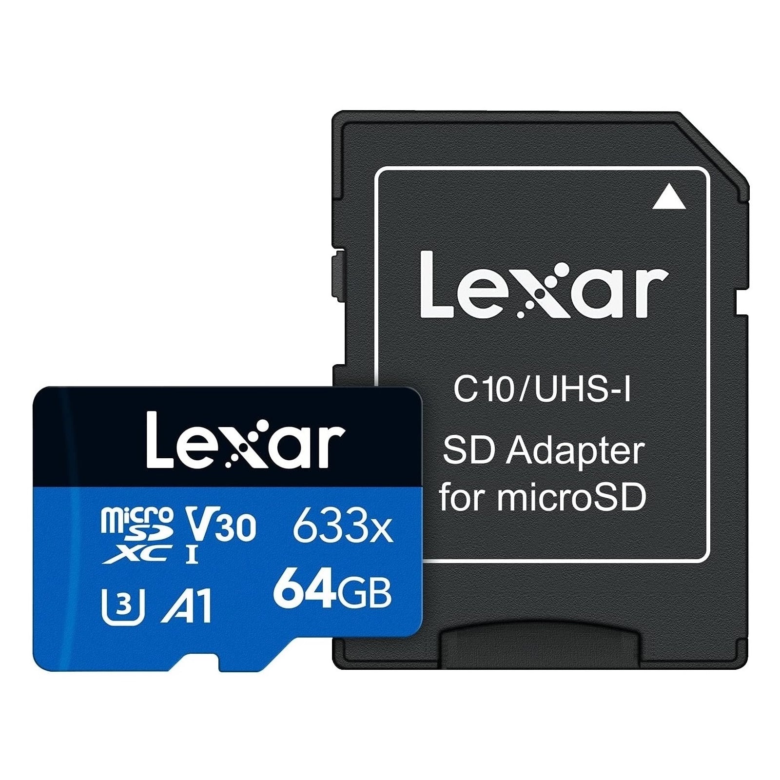 Lexar High Performance 64GB Micro SD Card SDXC 95MB/S Mobile Camera 4K Video