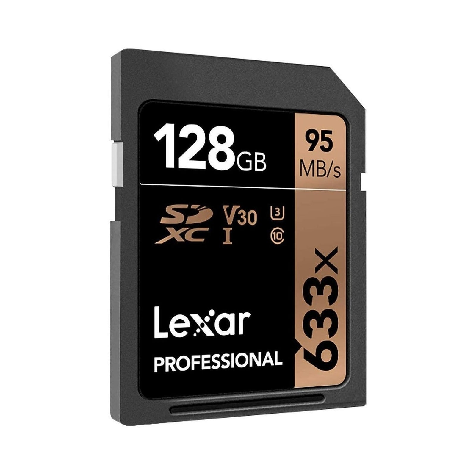 Lexar Professional 128GB SDXC 95MB/s SD Camera Memory TF Card 4K Video DSLR