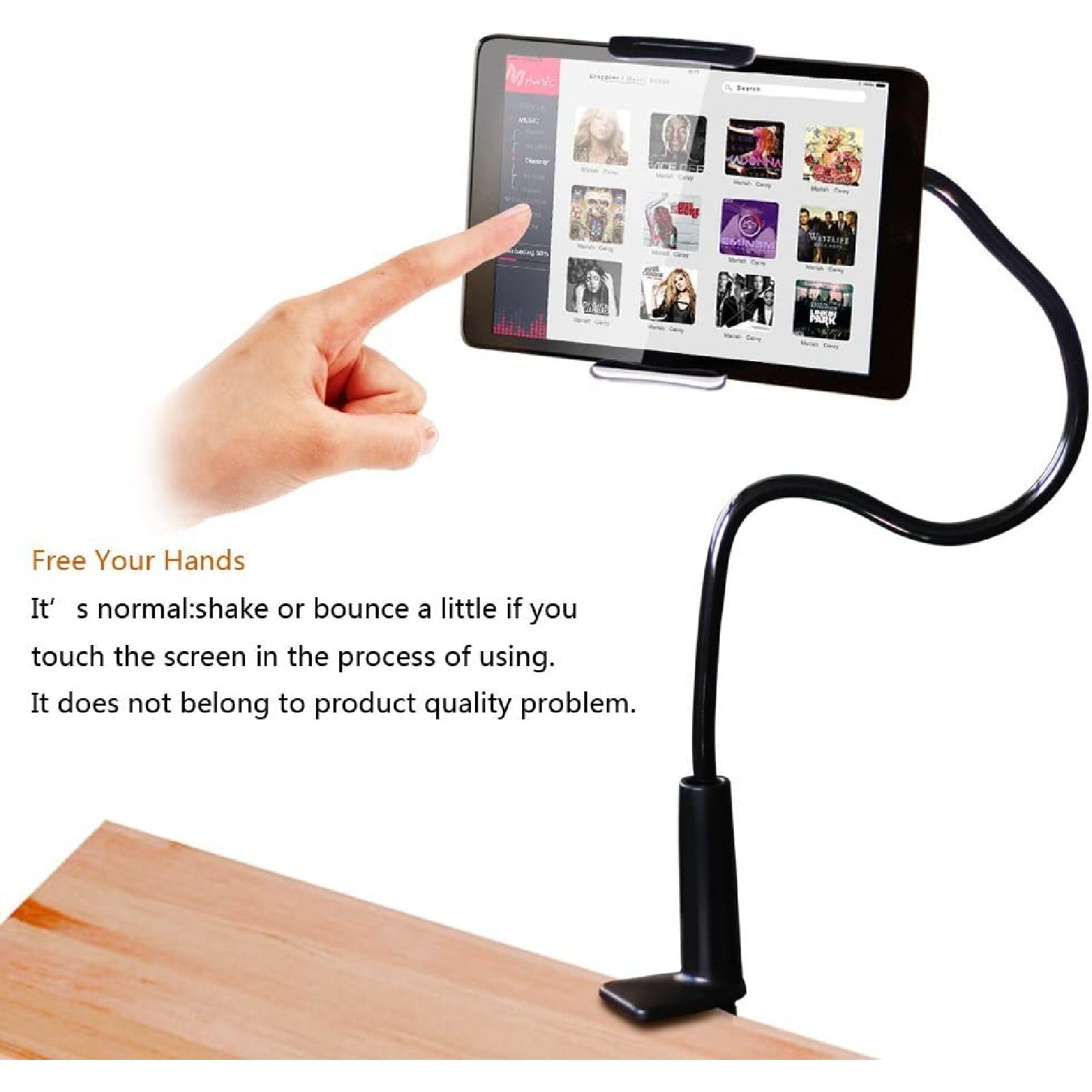360° Rotating Tablet Stand Holder Lazy Bed Desk Mount For Phone Tablet IPad