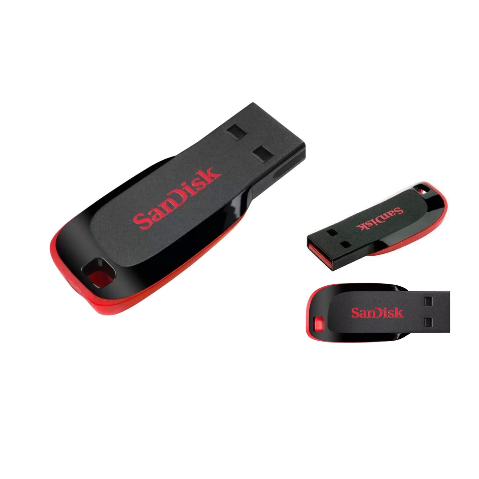 SanDisk Cruzer Blade 16GB 32GB 64GB 128GB USB 2.0 Flash Drive Memory Pen PC MAC