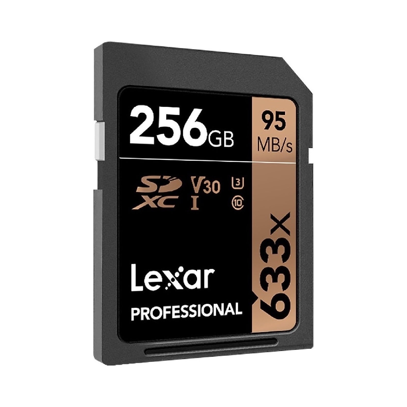 Lexar Professional 256GB SDXC 95MB/s SD Camera Memory TF Card 4K Video DSLR