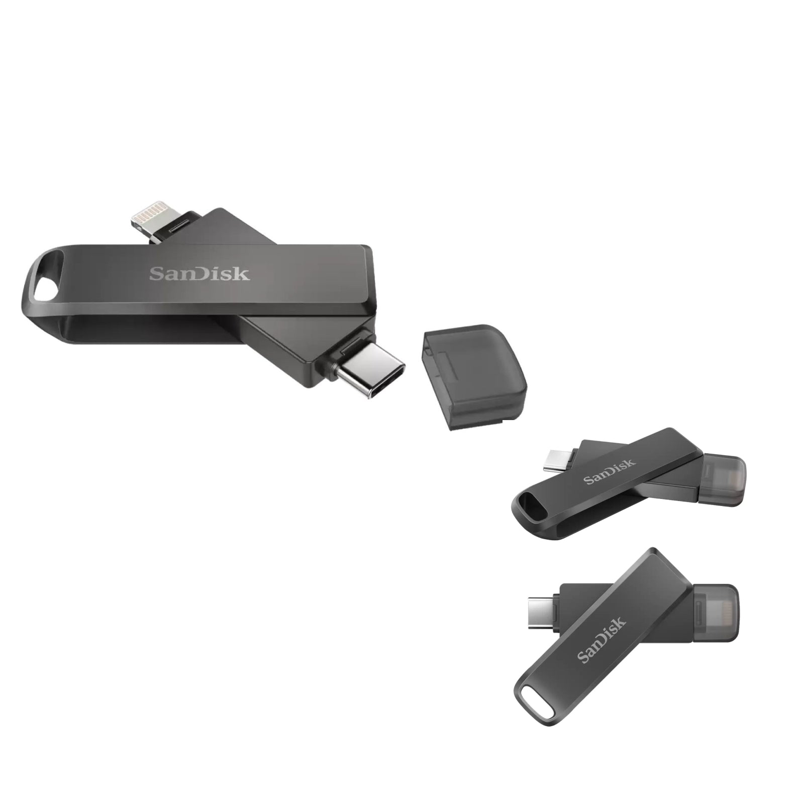 SanDisk iXpand Luxe 64GB 128GB 256GB USB 3.1 Lightning Flash Drive iPhone OTG