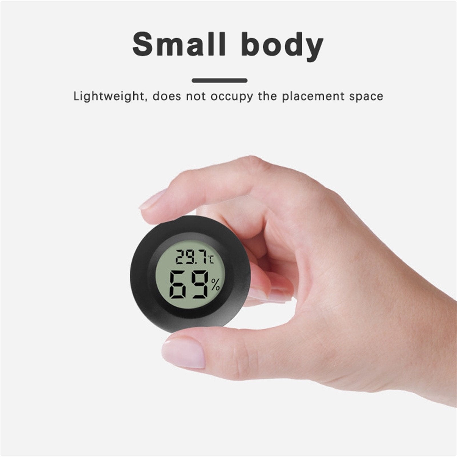 4x Mini LCD Digital Thermometer Humidity Monitor Meter Hygrometer Temperature