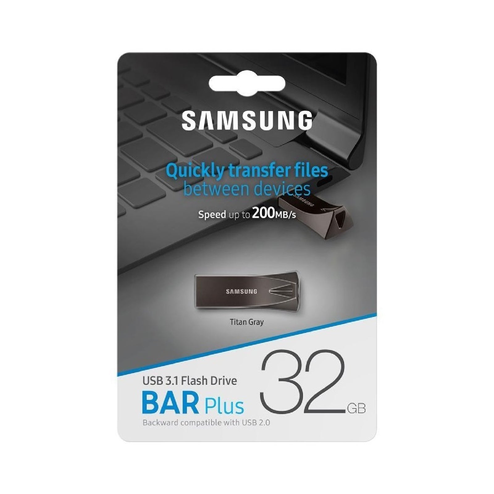 Samsung Bar Plus 32GB 64GB 128GB 256GB USB 3.1 Flash Drive Memory Pen Drive