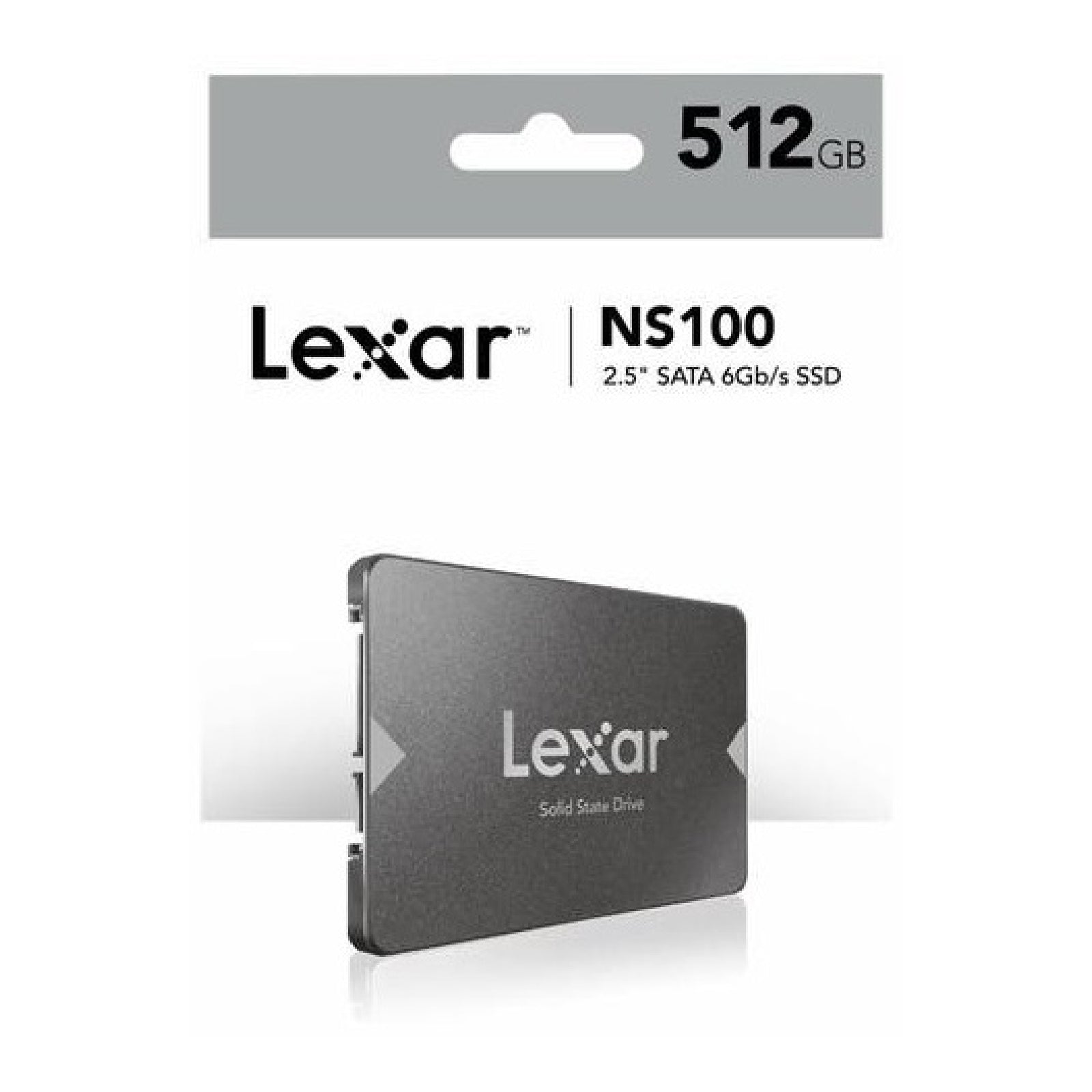 Lexar NS100 128GB 256GB 512GB SSD SATA III 520MB/S Internal Solid State Drive