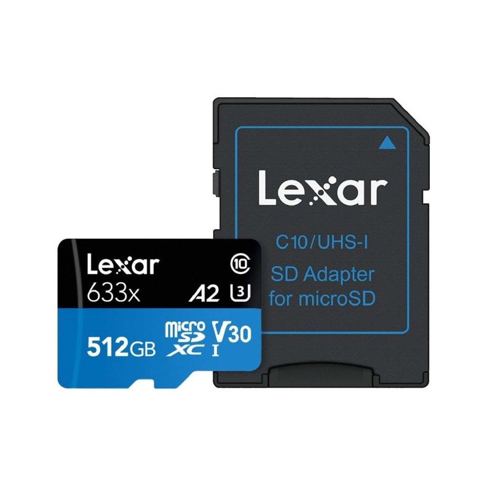 Lexar High Performance 512GB Micro SD Card SDXC 100MB/S Mobile Camera 4K Video