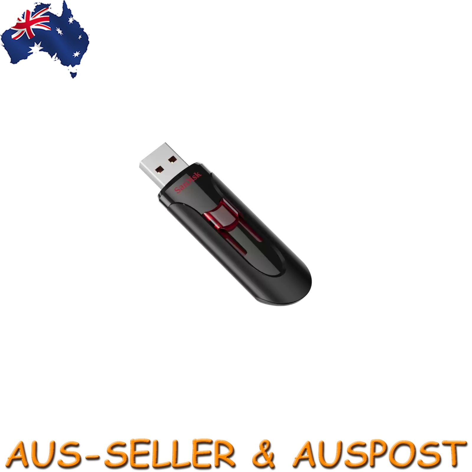 SanDisk Cruzer Glide 128GB USB 3.0 Flash Drive Memory Stick Pen Drive PC MAC