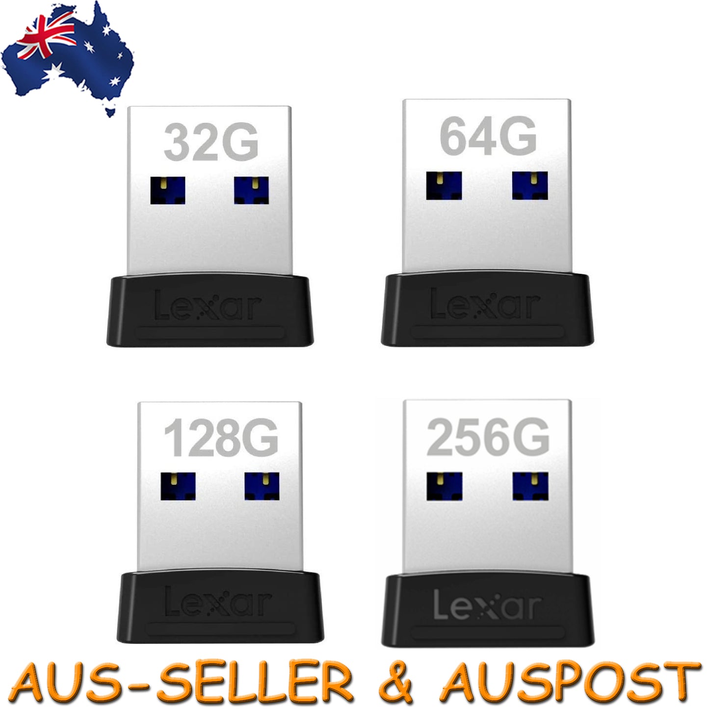 Lexar JumpDrive S47 32GB 64GB 128GB 256GB USB 3.1 Flash Drive Memory Pen PC MAC