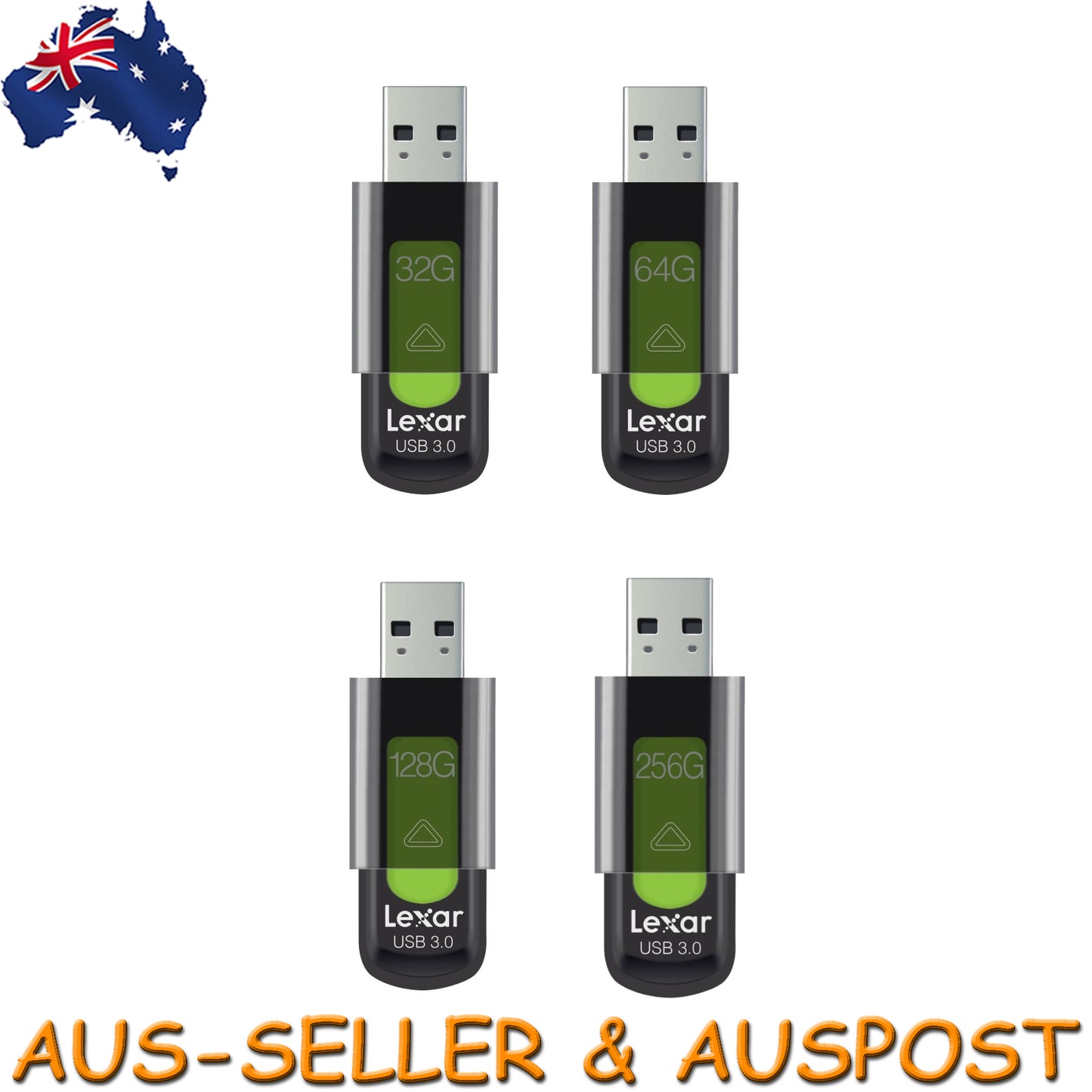 Lexar JumpDrive S57 32GB 64GB 128GB 256GB USB 3.0 Flash Drive Memory Pen PC MAC