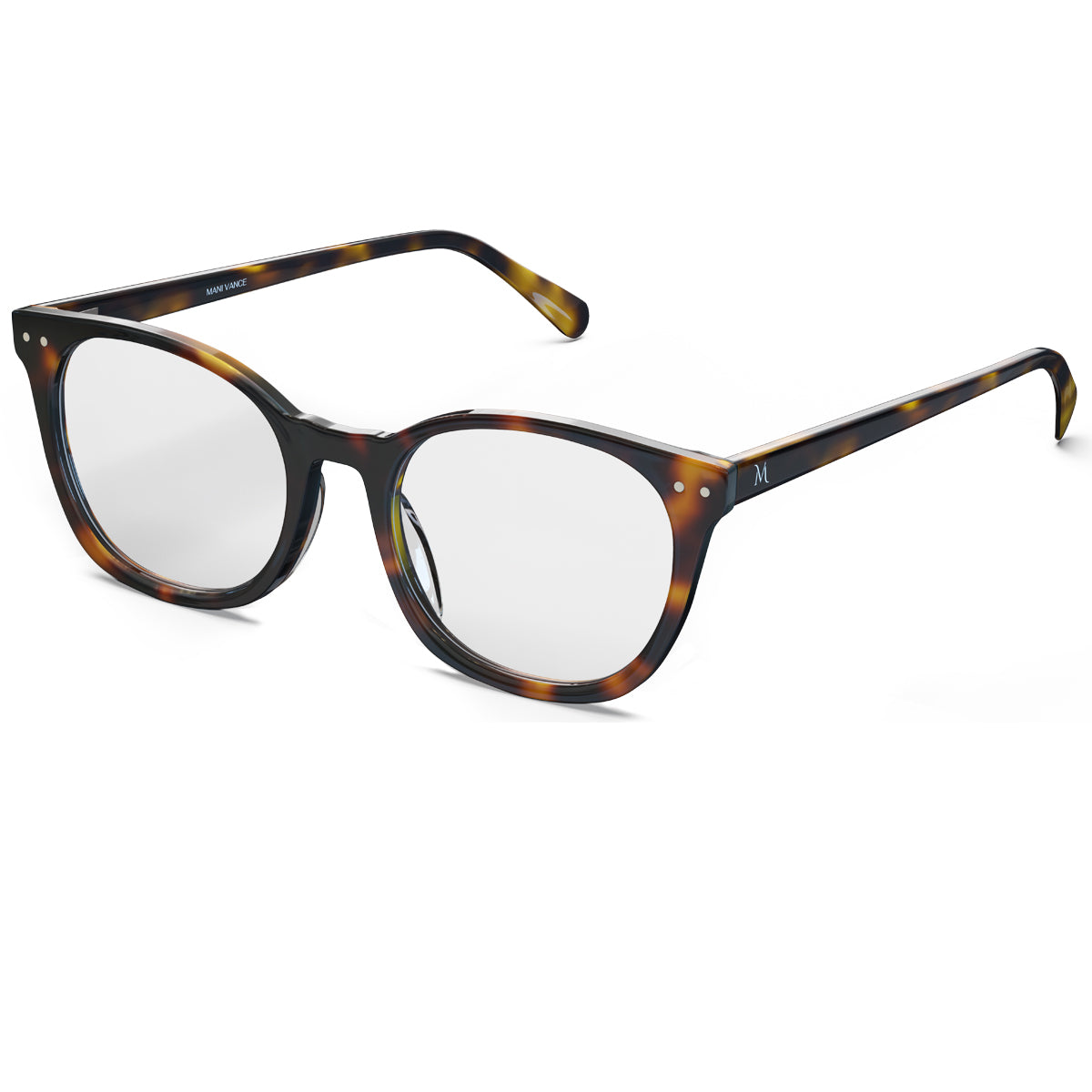 MANI VANCE Remi Tortise Blue Light Blocking Computer Glasses Eye Protection