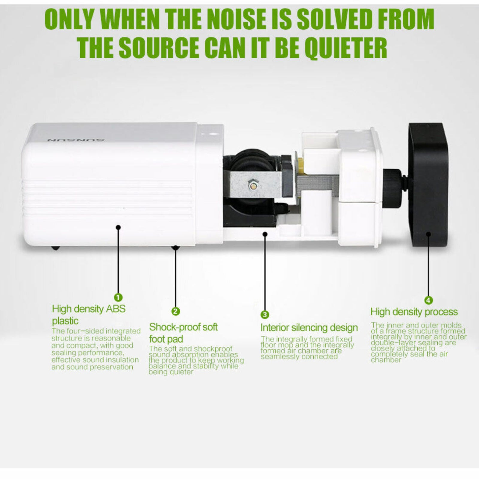 Oxygen Air Pump Aqua Fish Tank Aquarium Pond Bubble Disk Stone Aerator 2 Outlets