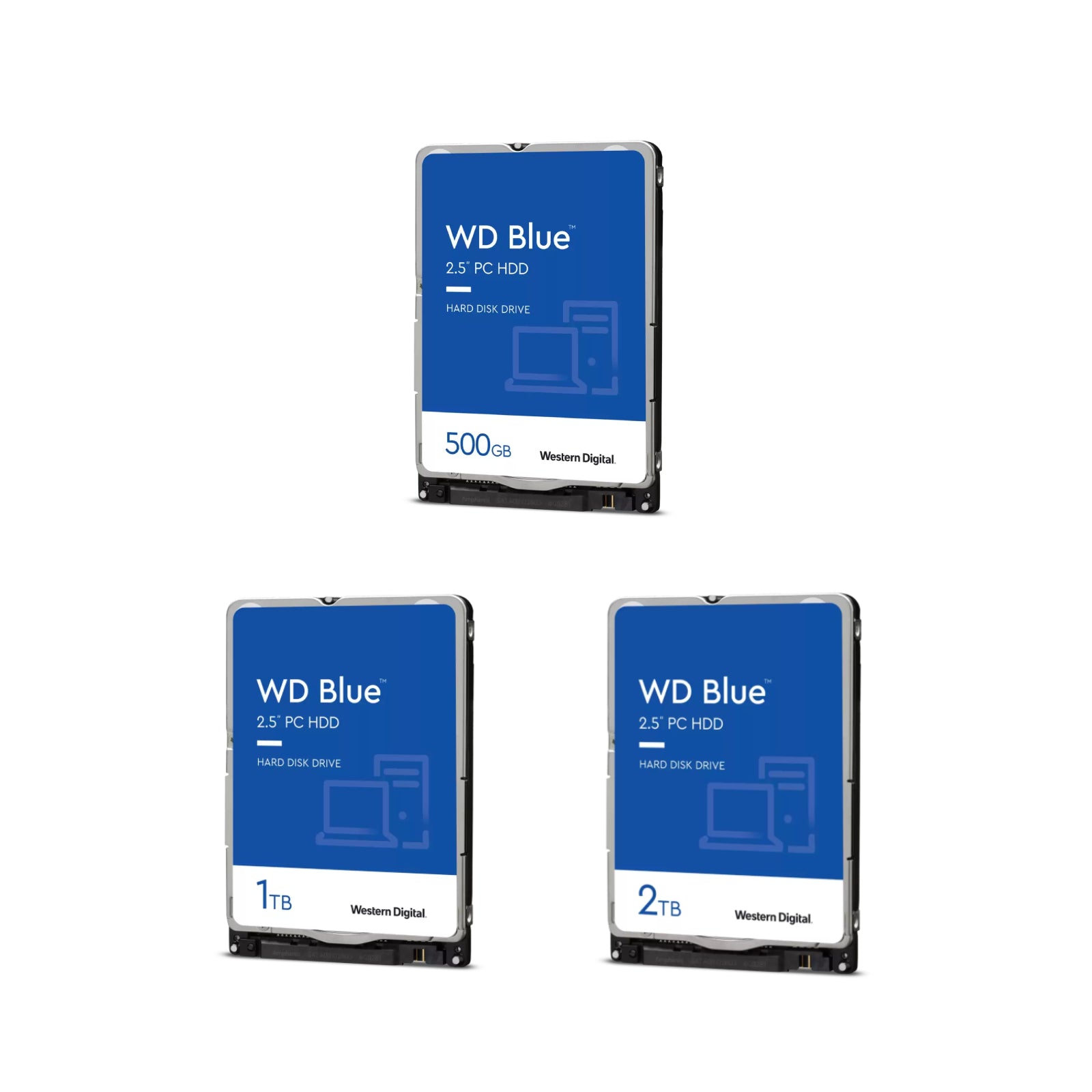 WD Blue Laptop PS4 500GB 1TB 2TB HDD 5400RPM 2.5" Hard Disk Drive Mobile PC