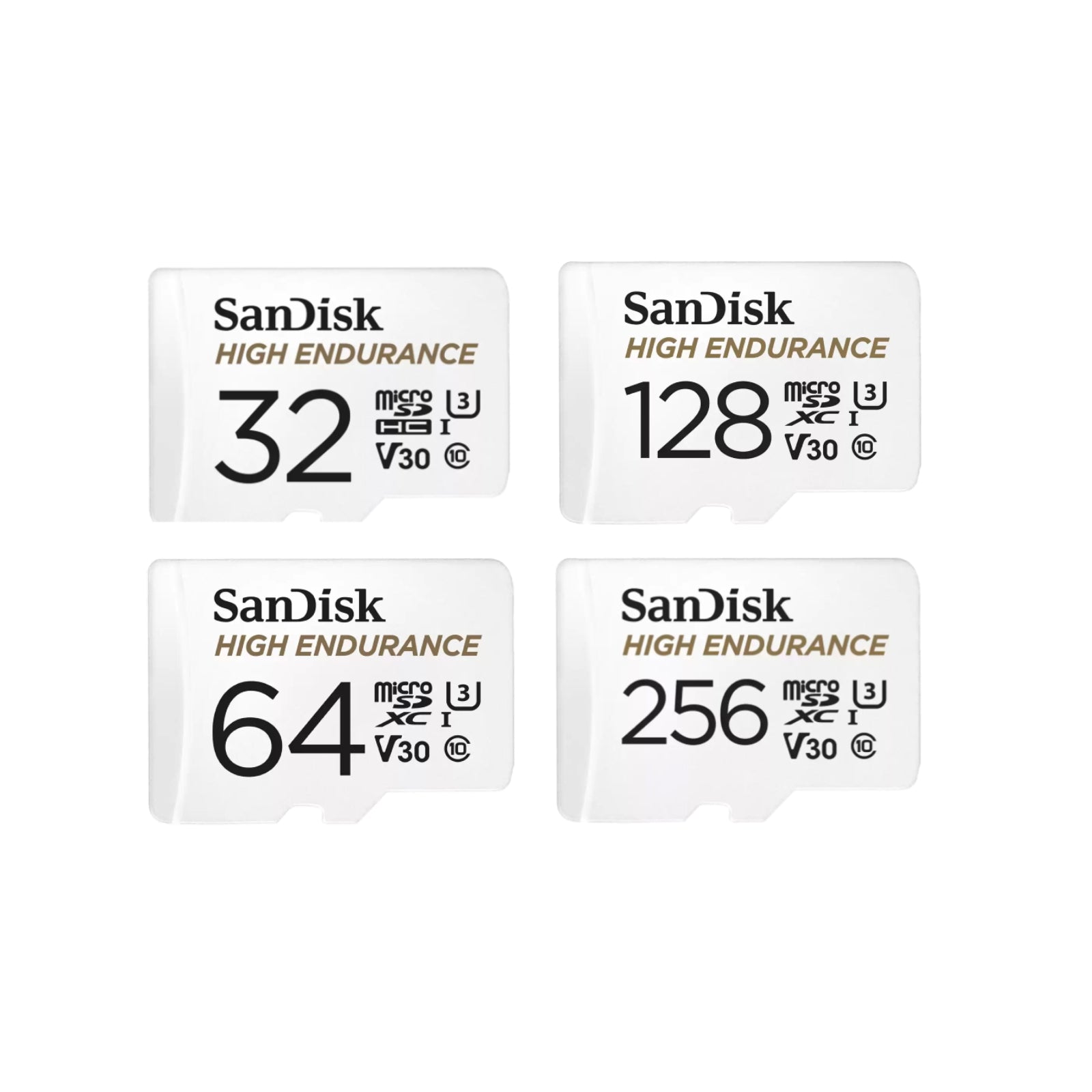 SanDisk High Endurance 32GB 64GB 128GB 256GB Micro SD Card Dash Cam Security 4K