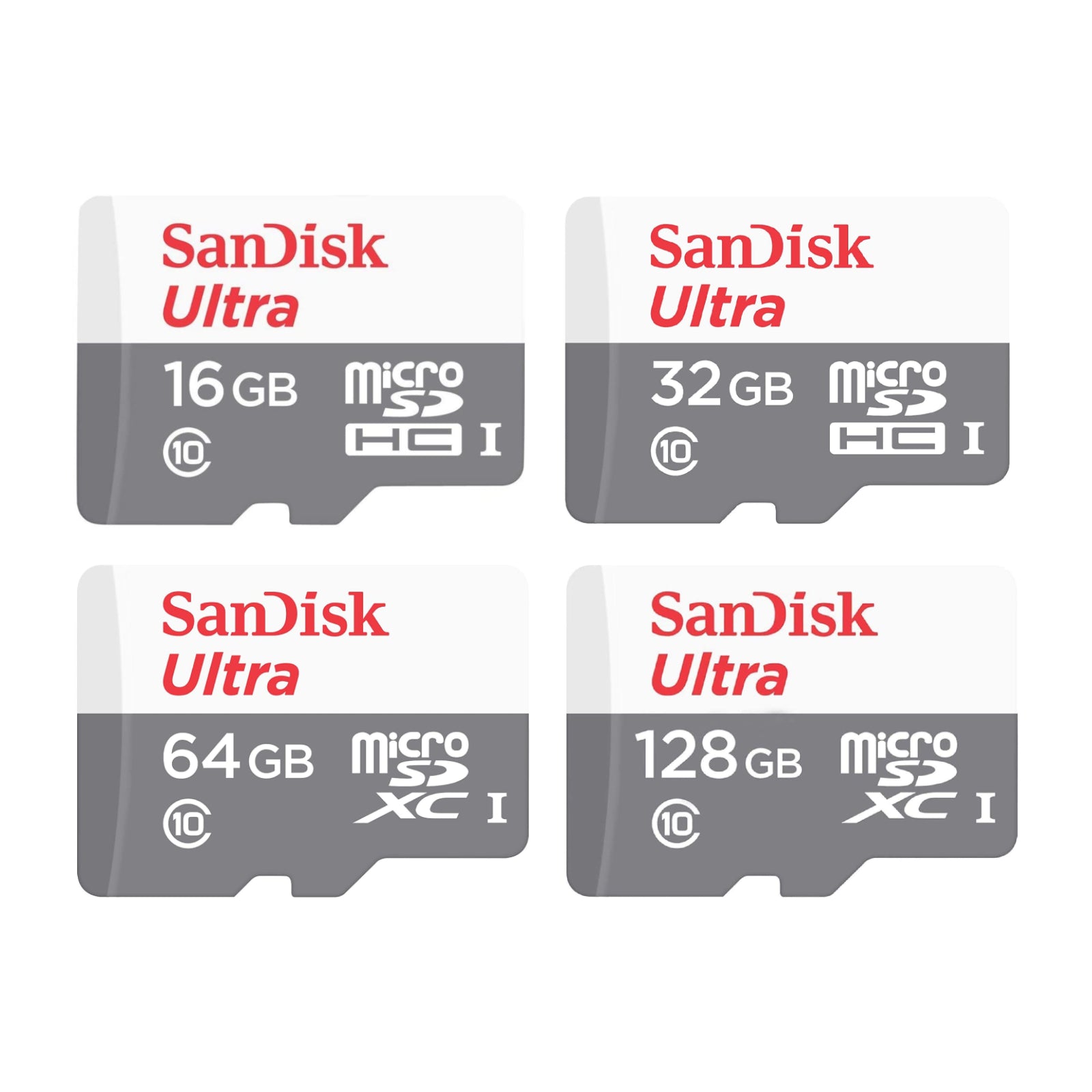 SanDisk Ultra 16GB 32GB 64GB 128GB Micro SD Mobile Tablet Memory Card Full HD