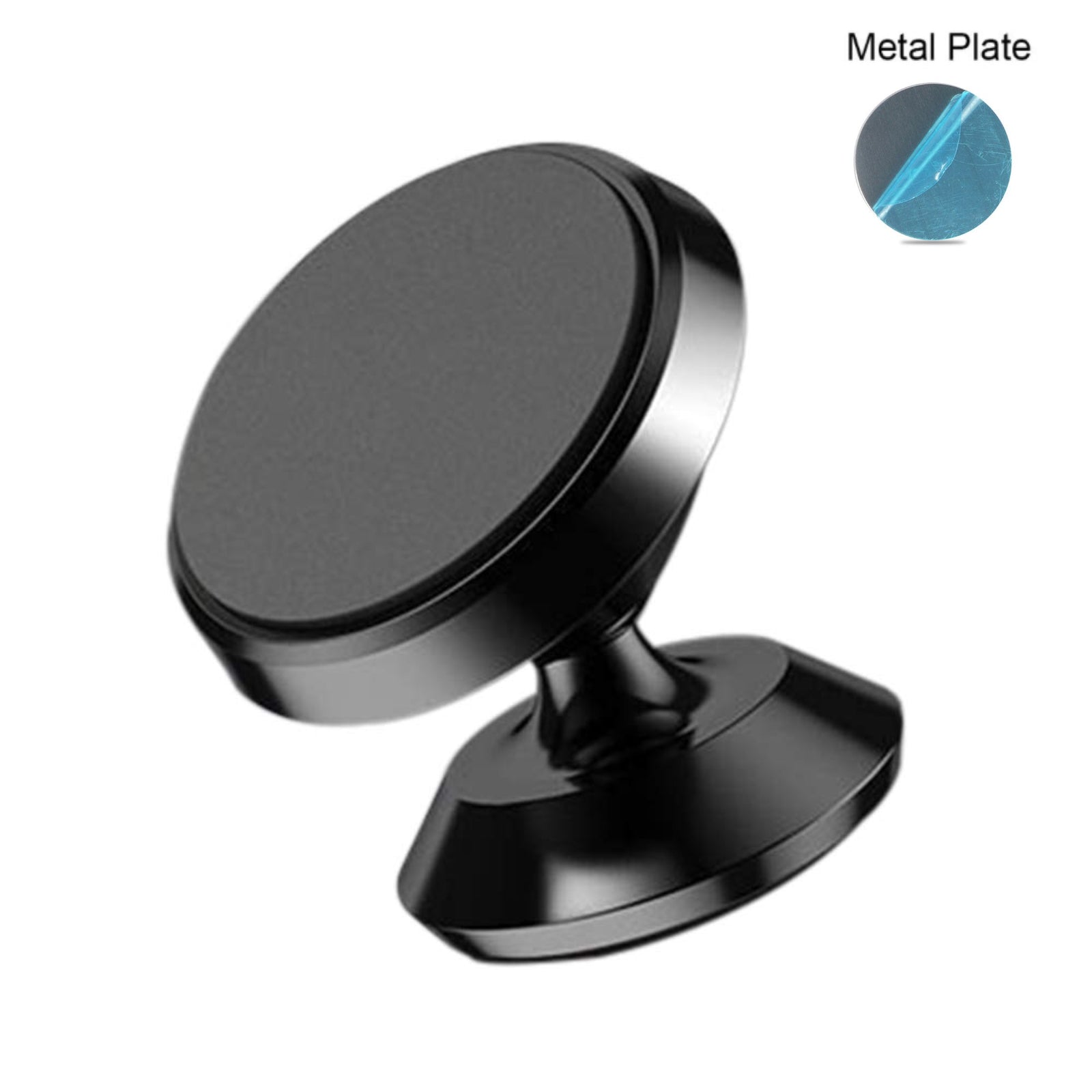 2x Universal Phone Holder Dashboard Mobile Dash Car Mount Stand