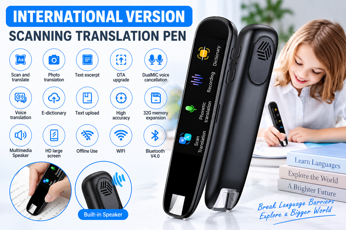 Handheld Translation Device: Make Multilingual Travel Easier