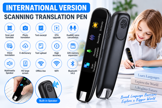 Handheld Translation Device: Make Multilingual Travel Easier