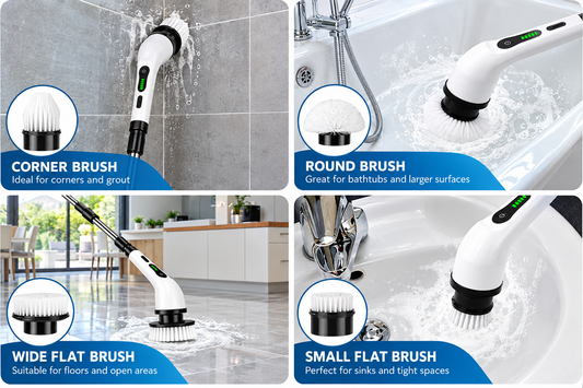 Cordless Spin Scrubber: Make Everyday Cleaning Easier
