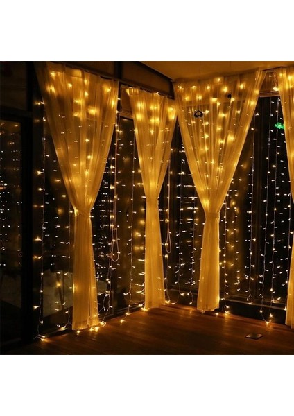 Indoor Outdoor Christmas Garden Party Led Curtain Fairy Lights Wedding