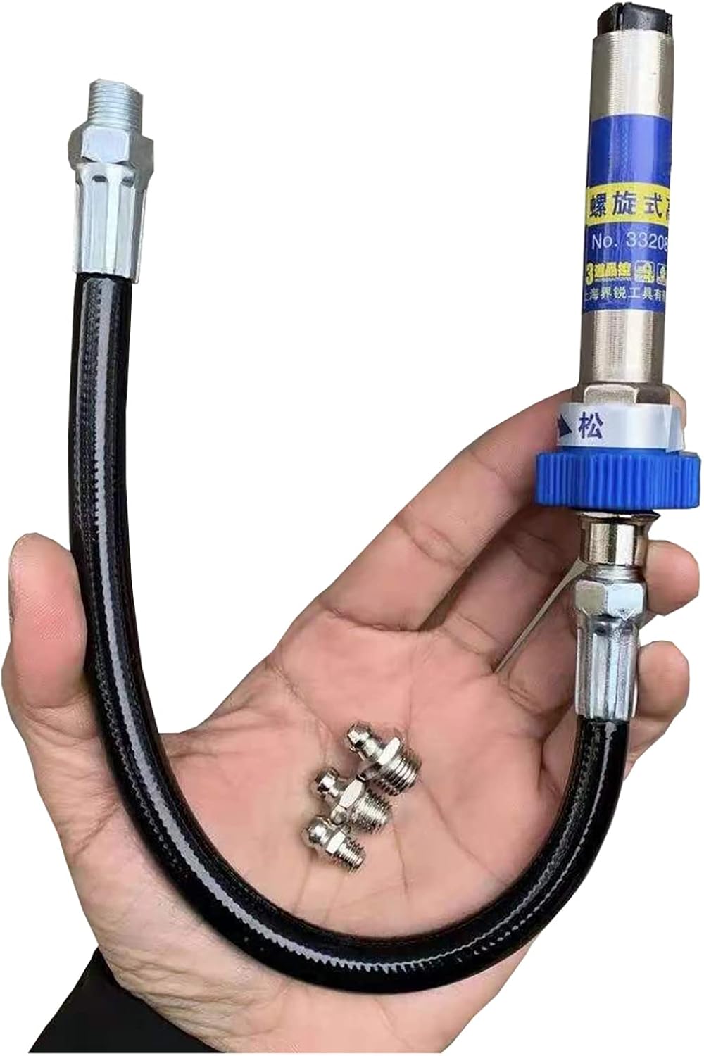 Lock-On High Pressure Grease Coupler Lube Pro Plus Grease Gun Fitting