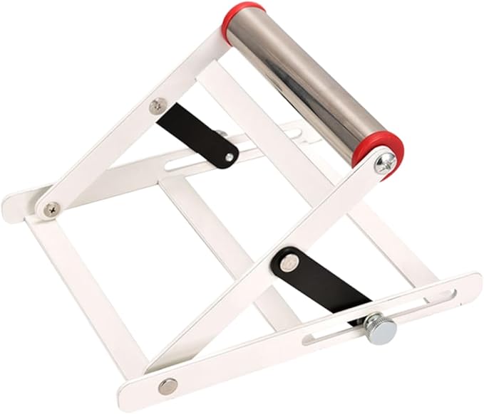 2x Table Saw Stand Roller Support Adjustable Cutting Machine Frame