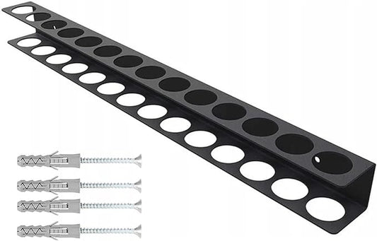 Wall Mount Screwdriver Holder 14 Screwdrivers Rail Rack Organiser Tool