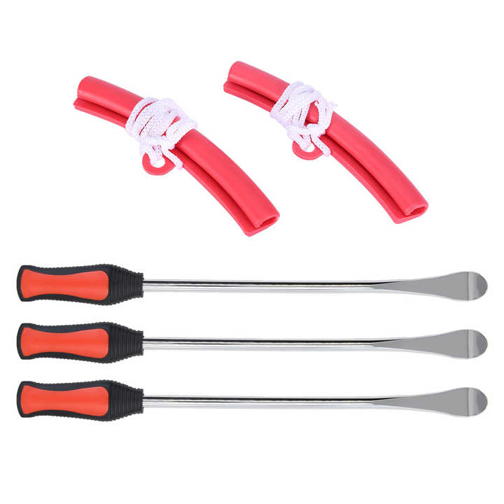 Motorbike Outdoor Repair Set Tire Irons Motorcycle Tyre Levers Spoon 5in1