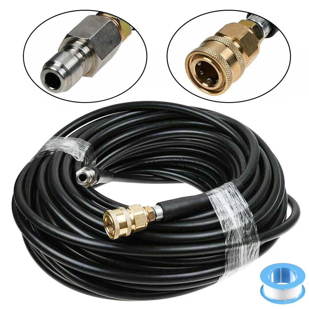 20M Water Cleaner Replacement Pipe High Pressure 3/8" Connect Washer Hose
