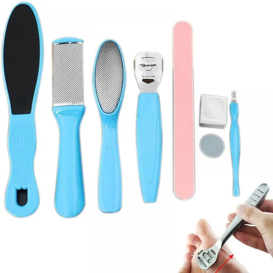 Hard Dead Skin Remover Foot Rasp File Manicure Pedicure Peeling Tool Kit
