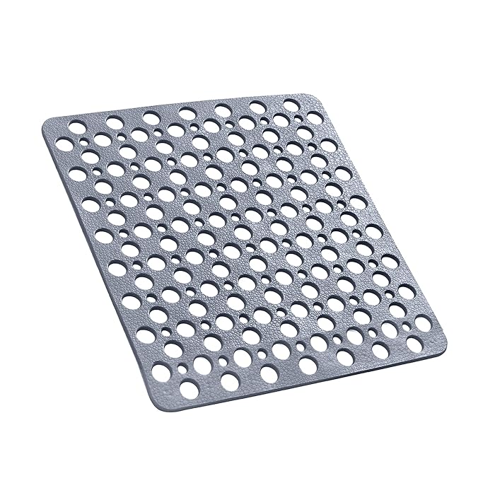 Non-Slip Bathtub Suction Mat Anti Mould Shower Mat Floor TPE 53cm x 53cm
