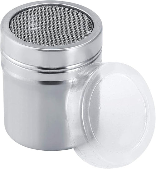 Stainless Steel Flour Duster Chocolate Powder Icing Sugar Cocoa Coffee Shaker