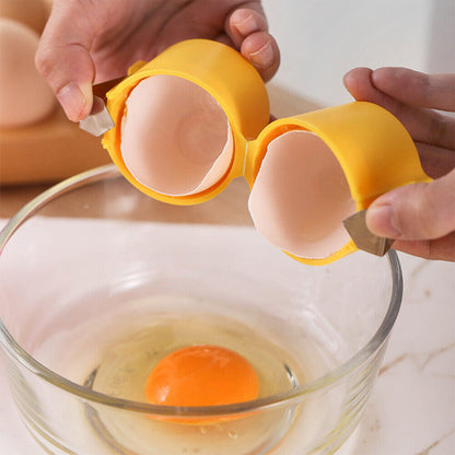 Egg Openers Breaker Tools Kitchen Gadget 3pcs Egg Cracker