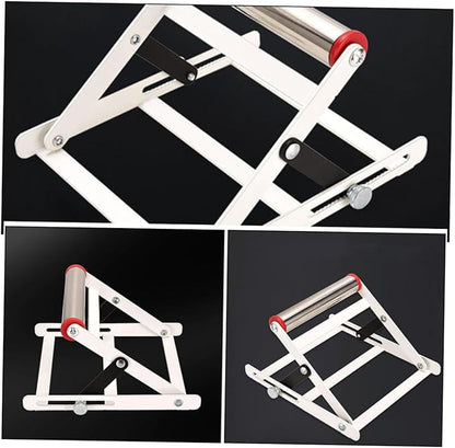 2x Table Saw Stand Roller Support Adjustable Cutting Machine Frame