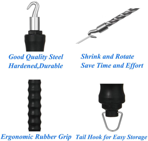 Twister Puller Rebar Bag Sealing Spiral Wire Tie Twisting Tying Tool