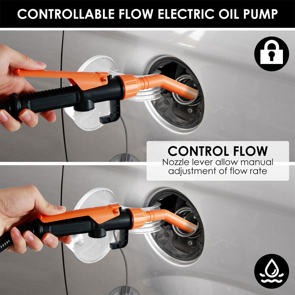 Battery Powered Fuel Transfer Pump Flow Control Liquid Transfer Pump