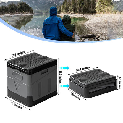 Potty Commode Bucket Seat Travel Bag Portable Folding Camping Toilet Outdoor 20L