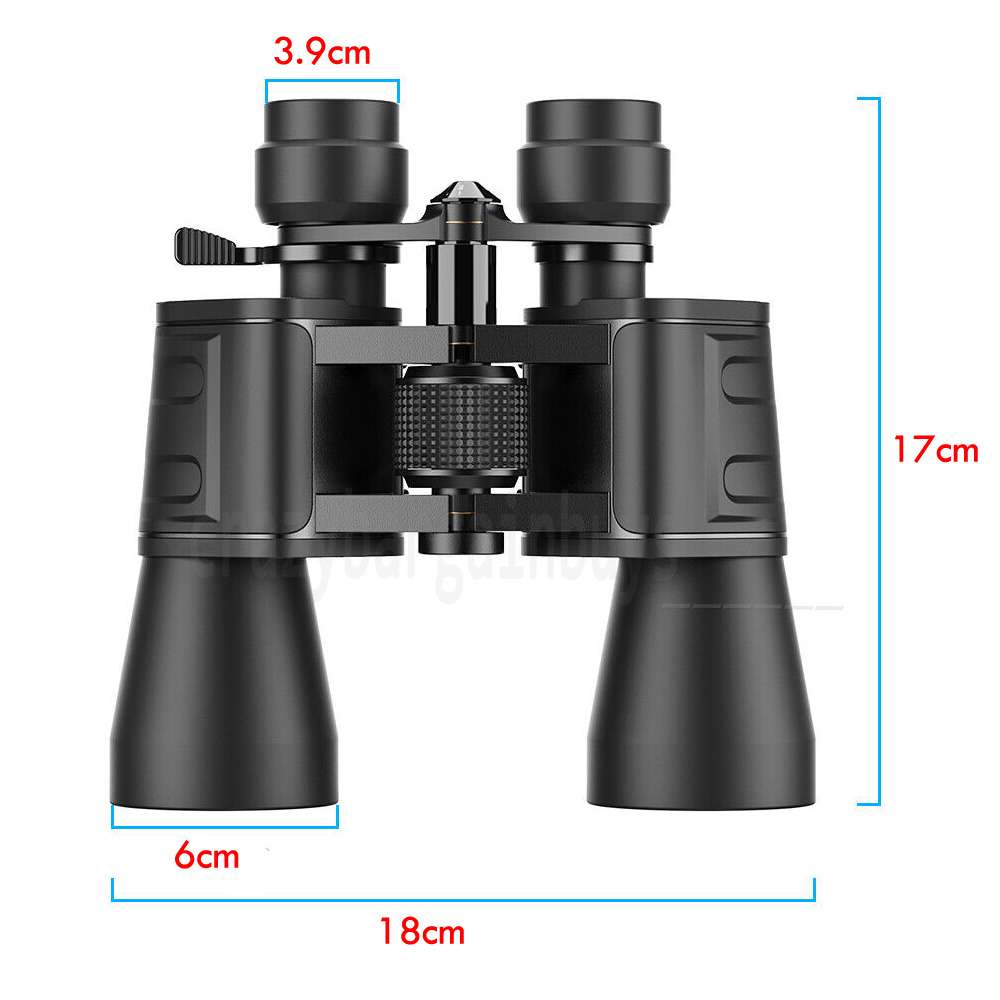 Binoculars Day Low Night Optics Military Zoom Powerful Hunting 180x100