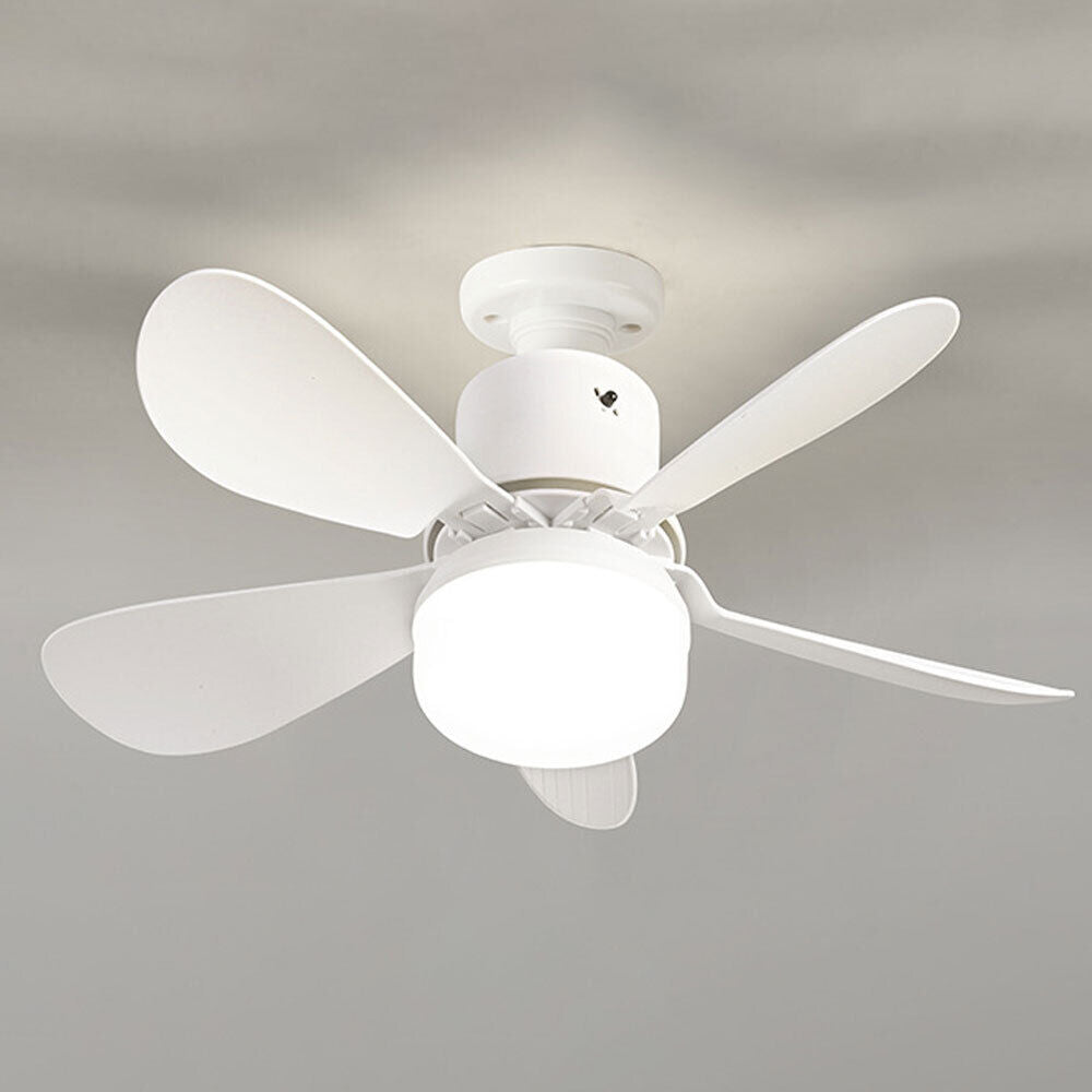 Dimmable LED Light Remote Controller Ceiling Fan 3 Speed E27 Socket Fan 30W