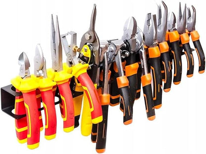 Wall Mount Screwdriver Holder 14 Screwdrivers Rail Rack Organiser Tool