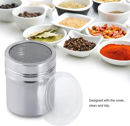 Stainless Steel Flour Duster Chocolate Powder Icing Sugar Cocoa Coffee Shaker
