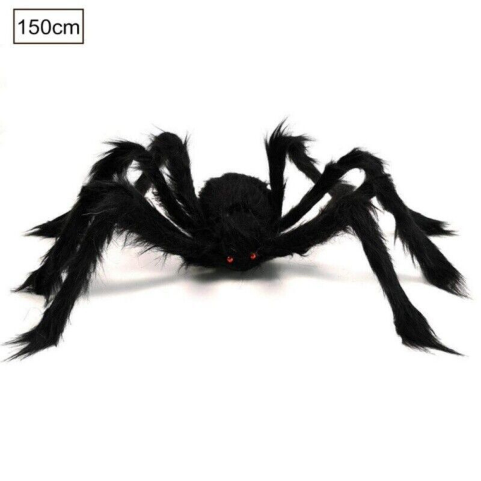 150CM Haunted House Prop Halloween Giant Spider Decoration Indoor Outdoor Party