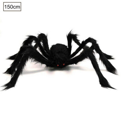 150CM Haunted House Prop Halloween Giant Spider Decoration Indoor Outdoor Party