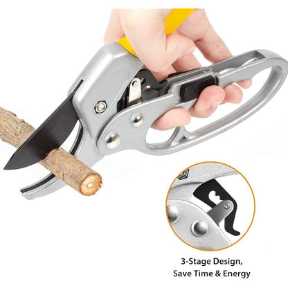 Gardening Plant Scissor Branch Pruner High Carbon Steel Pruning Shears Cutter