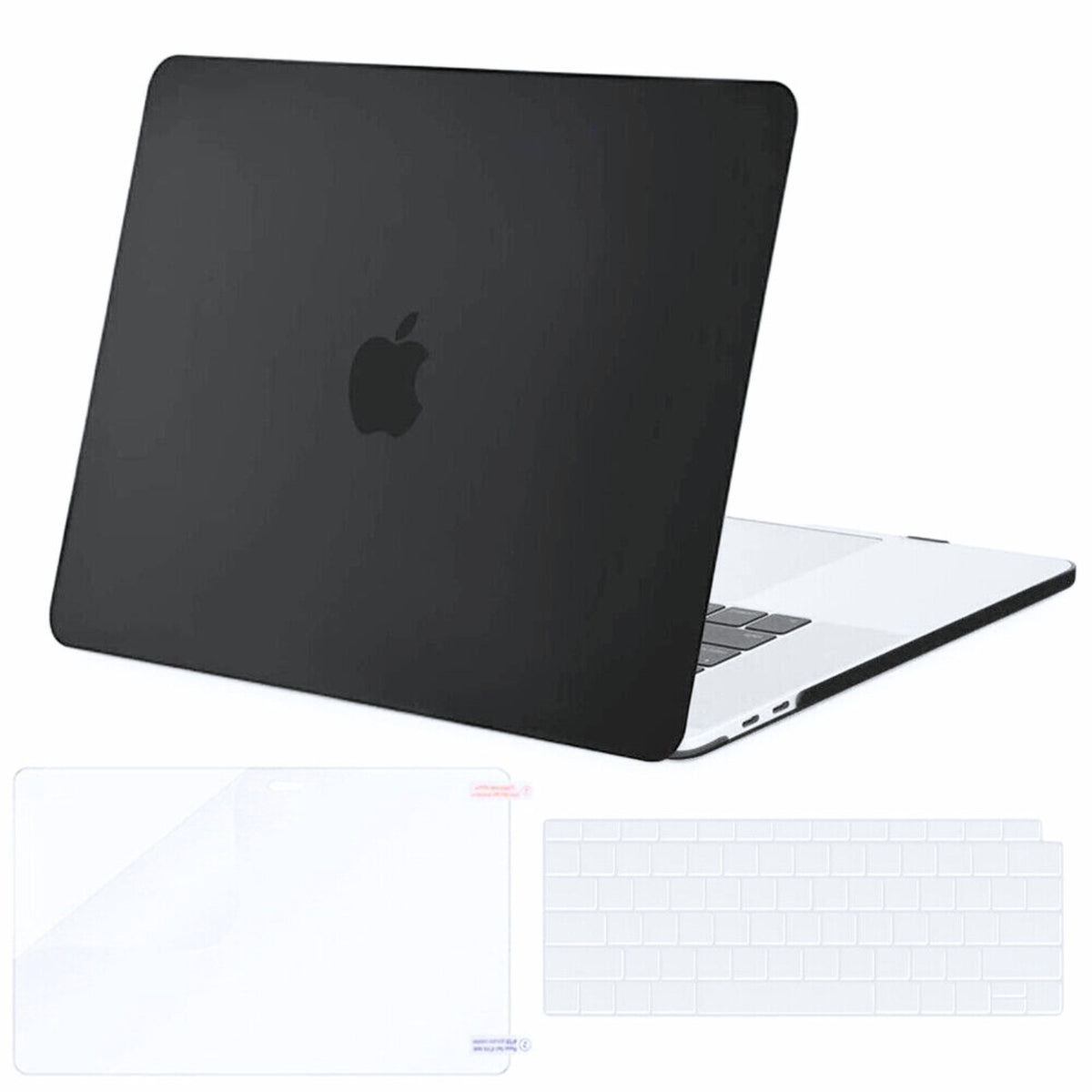 Black MacBook Air Case For Air A2337/A2179/A1932 With Keyboard Hard Shell Cover
